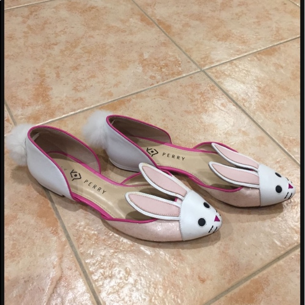Katy Perry bunny shoes